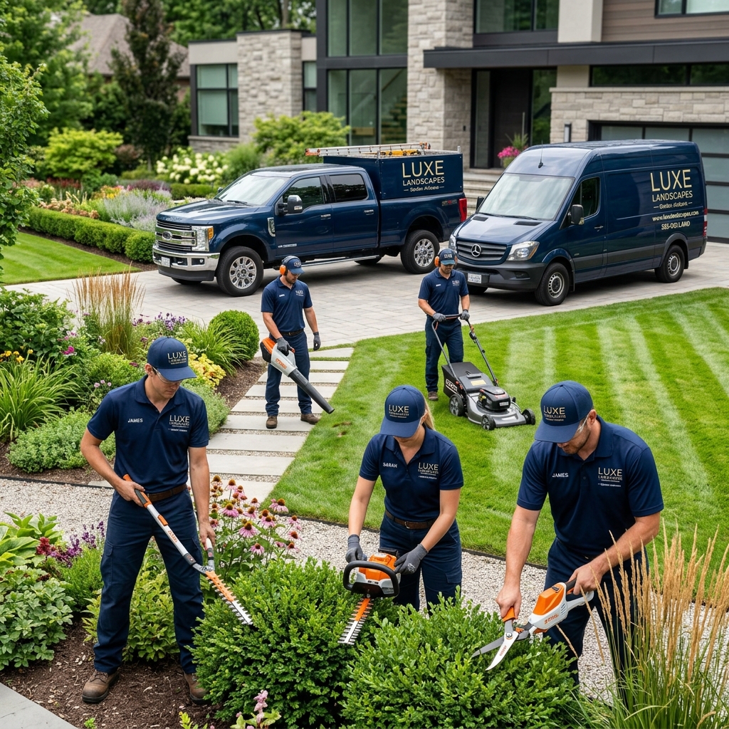 Natural Green Landscaping team